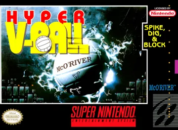 Hyper V-Ball (USA) box cover front